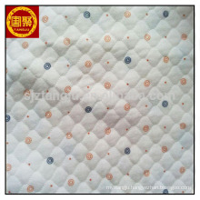 100% Cotton Printed Flannel Quilted Fabric for Baby